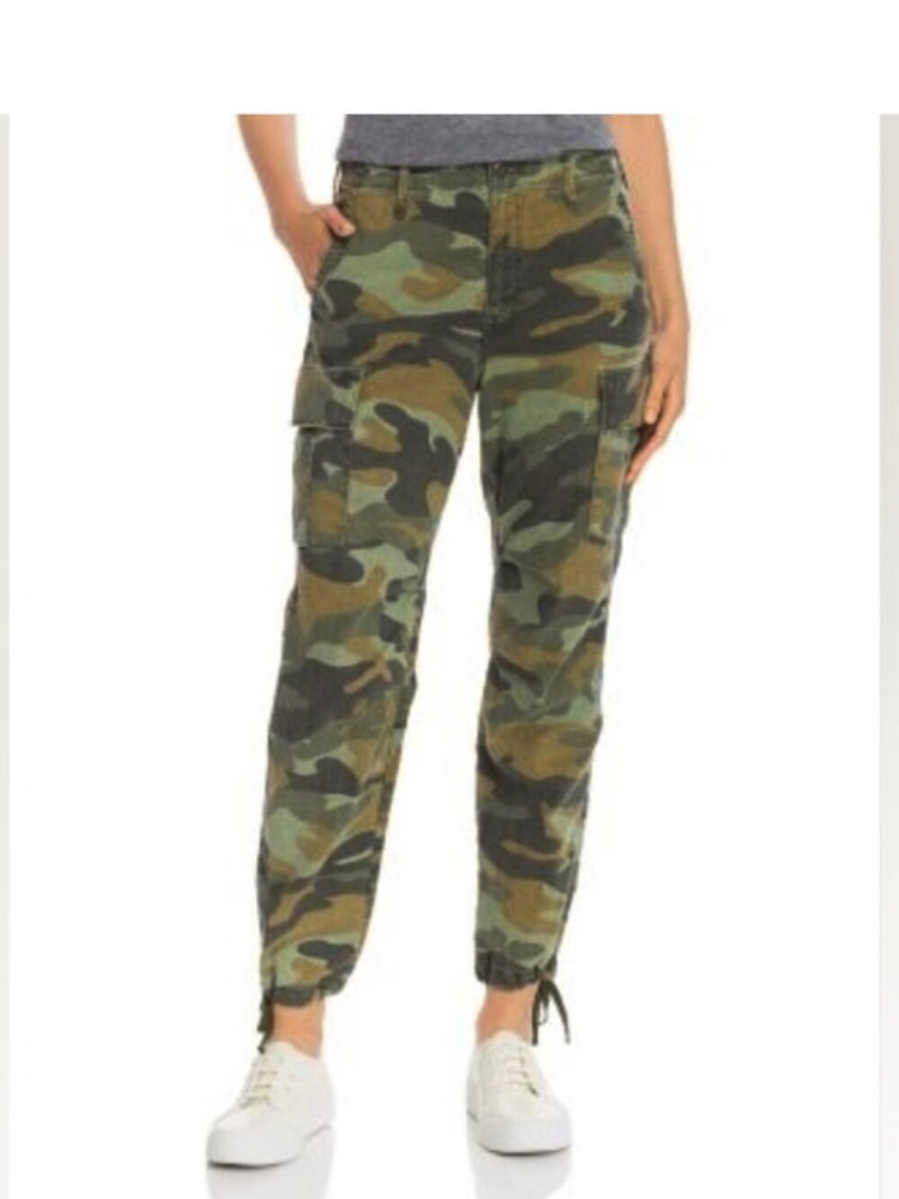 Mother Camouflage High Waist Cargo‎ Pants Size 24 - Picture 2 of 9